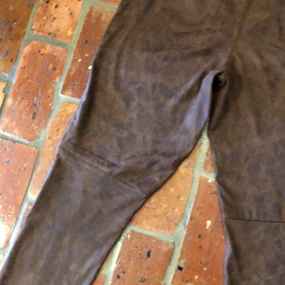 Rewash faux worn leather high rise pants sz11 - Picture 9 of 10